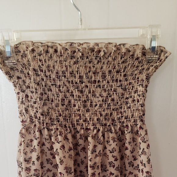 Floral tube top shirt - Picture 1 of 2